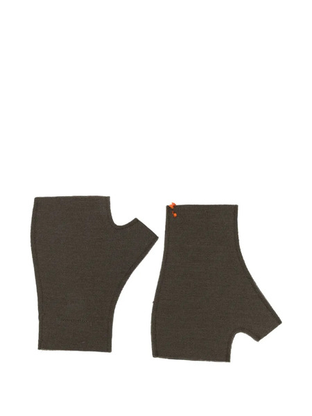  Barena Logo-patch Gloves - Green 