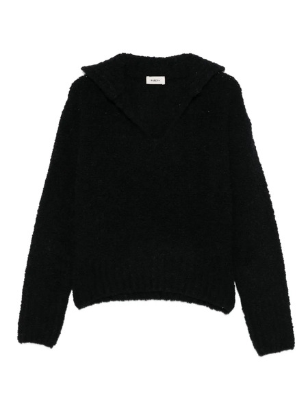  Barena Long-sleeve Textured Sweater - Black 