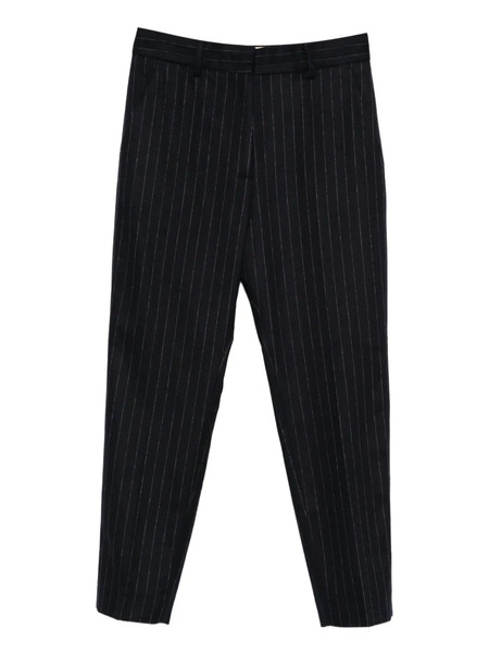  Barena Pinstripe Wool Trousers - Blue 