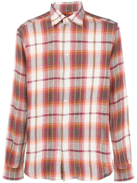  Barena Plaid-check Pattern Shirt - Neutrals 