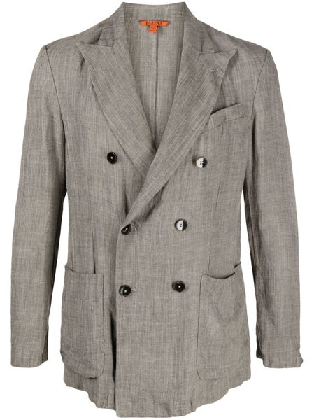  Barena Siroco Single-breasted Blazer - Grey 