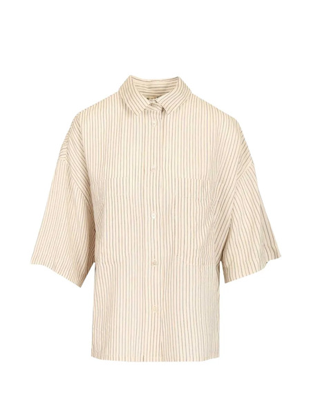  Barena Striped Pocket Shirt - Neutrals 