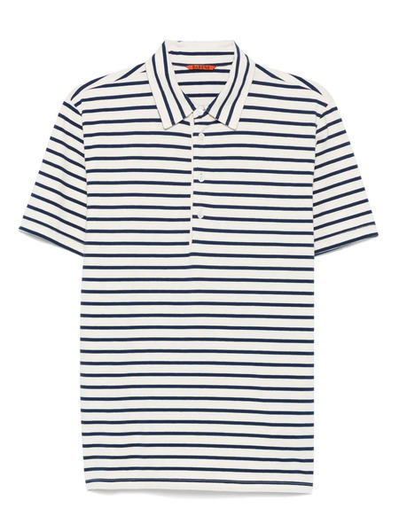  Barena Striped Polo Shirt - Neutrals 