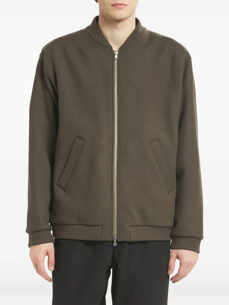  Barena Zip-front Bomber Jacket - Green 