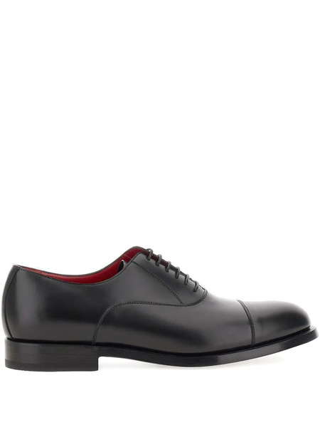  Barrett Cap-toe Lace-up Oxford Shoes - Black 