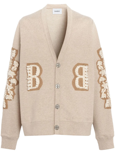  Barrie B-logo Cardigan - Neutrals 