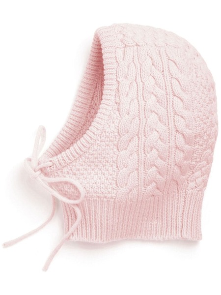  Barrie Cashmere Balaclava - Pink 