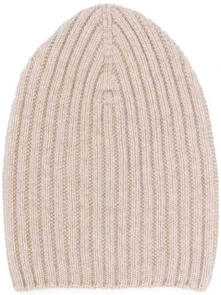 Barrie Cashmere Beanie - Neutrals 