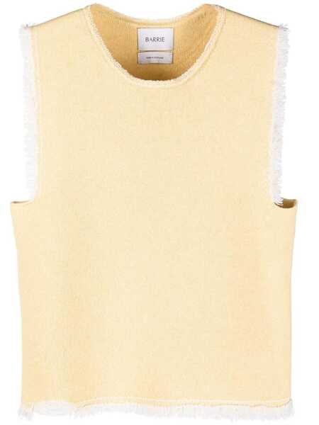  Barrie Fringe-trim Top - Yellow 