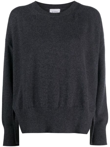  Barrie Iconic Cashmere Pullover - Grey 
