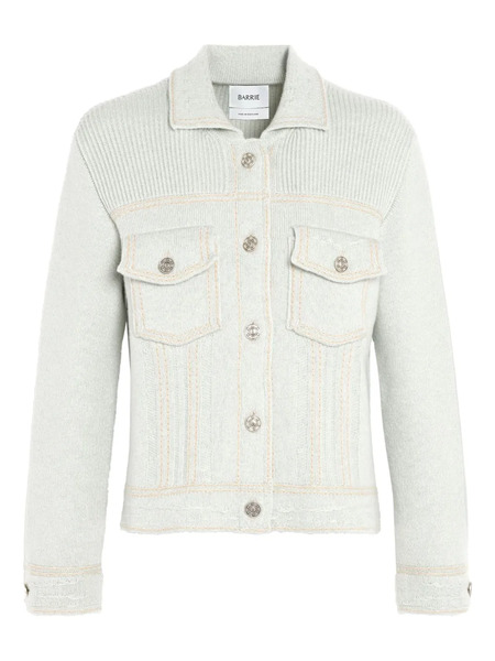  Barrie Ribbed Jacket - Green 