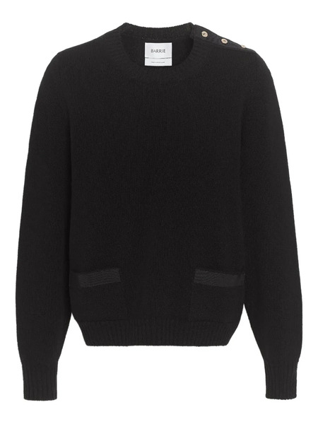  Barrie Ribbon-detail Sweater - Black 