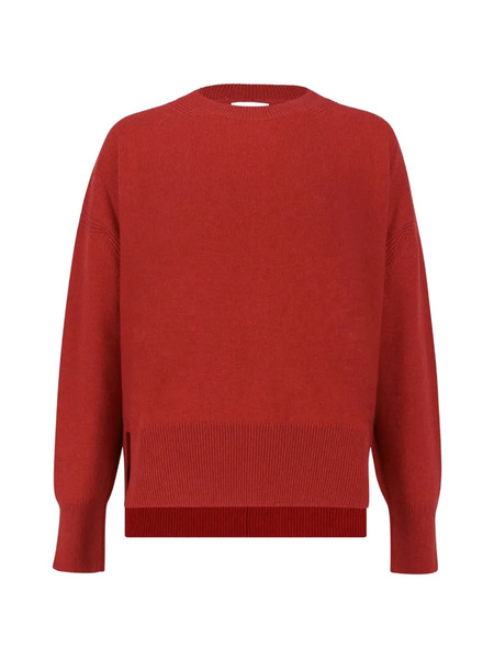  Barrie Side Slit Knitwear - Red 