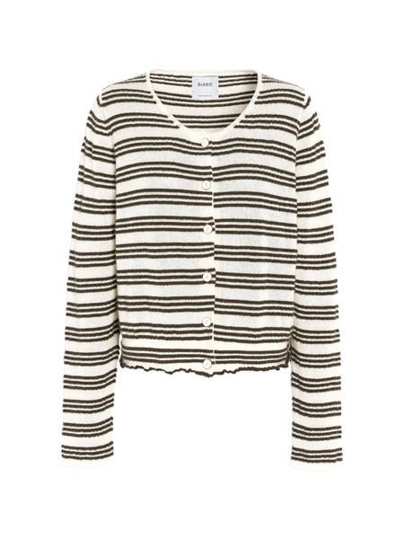  Barrie Striped Cardigan Knit - Neutrals 