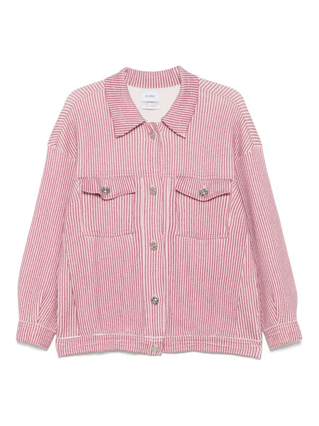  Barrie Striped Jacket - 125 Red 