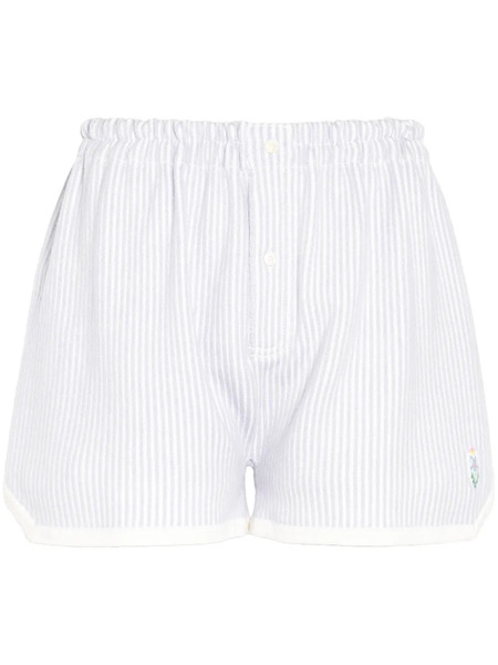  Barrie Striped Shorts - Blue 