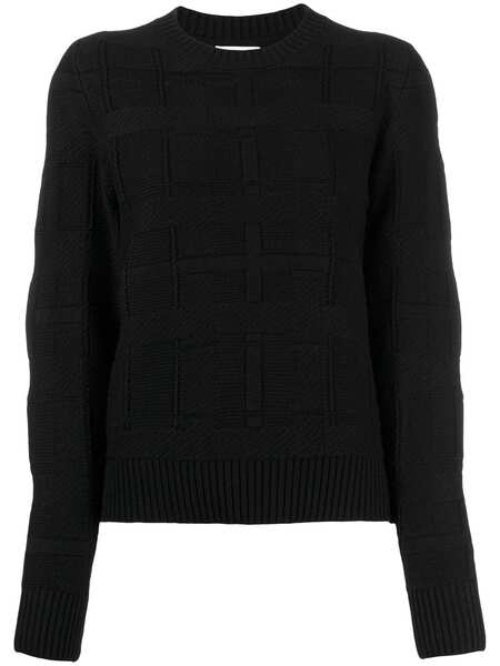  Barrie Tartan Pattern Jumper - Black 