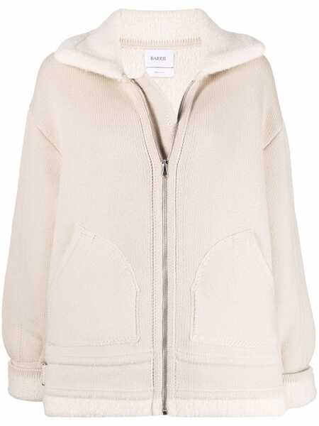  Barrie Woven Bomber Jacket - Neutrals 