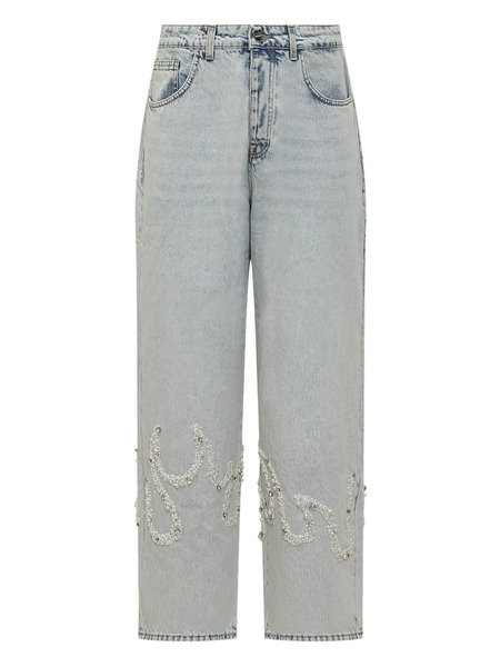  Barrow Flames Jeans - Blue 