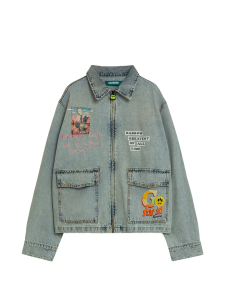  Barrow Graphic Jacket - Blue 