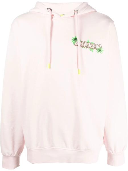 Barrow Graphic-print Pullover Hoodie - Pink 