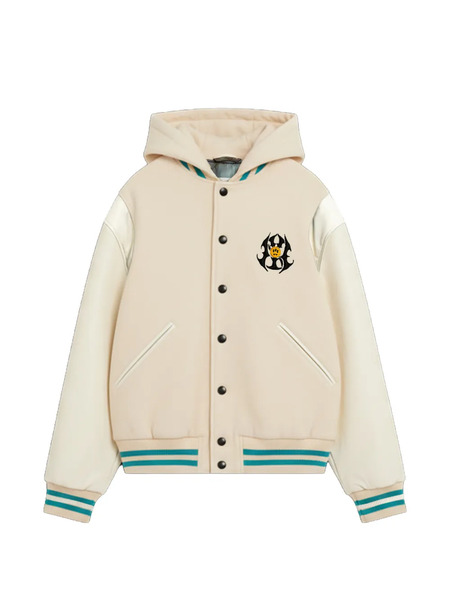  Barrow Hooded Bomber Jacket - Neutrals 