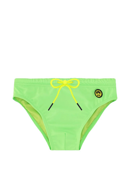  Barrow Kids Drawstring Swim Slip - Green 