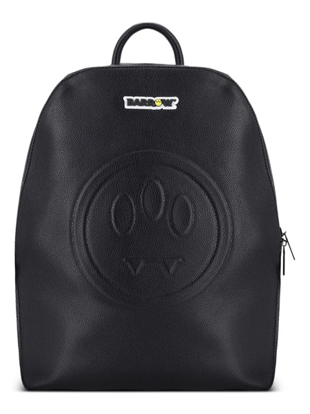  Barrow Kids Embossed-smiley Backpack - Black 
