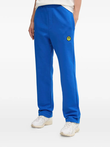  Barrow Logo-patch Sweatpants - Blue 