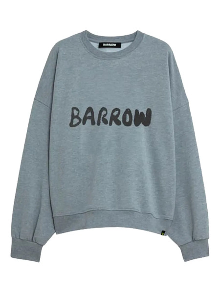  Barrow Logo-print Sweatshirt - Grey 