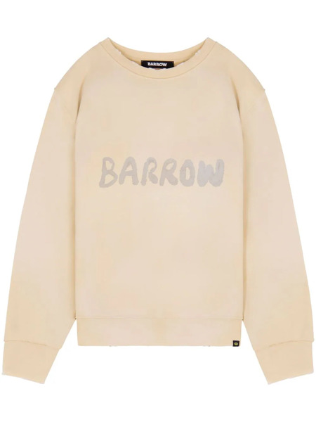 Barrow Logo-print Sweatshirt - Neutrals 