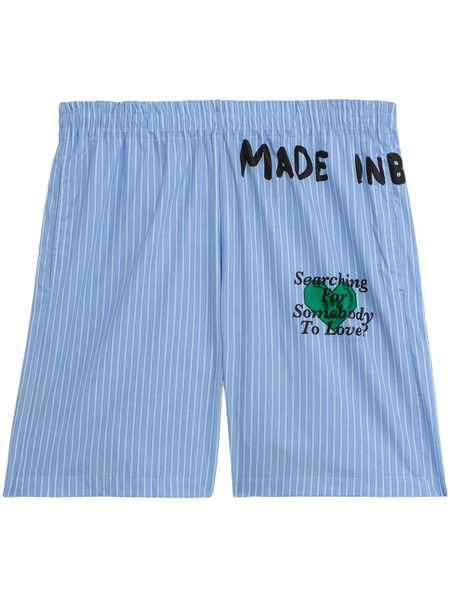  Barrow Logo Shorts - Blue 