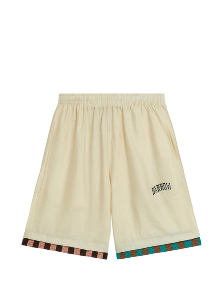  Barrow Logo Shorts - Neutrals 