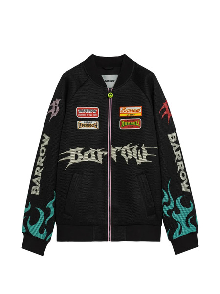  Barrow Long-sleeves Bomber Jacket - Black 