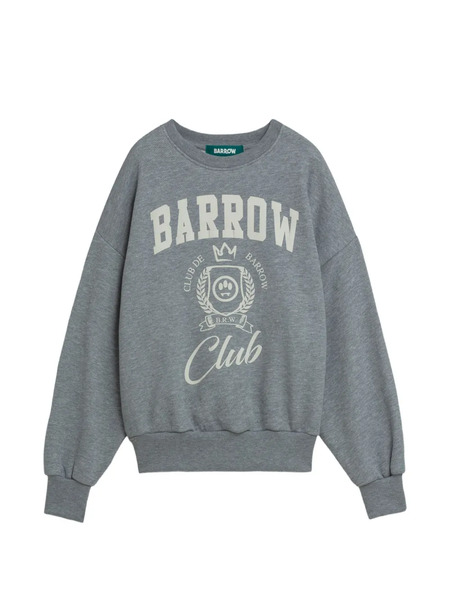  Barrow Open-back Sweatshirt - Grey 