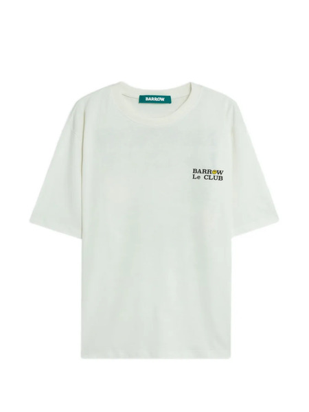  Barrow Round-neck Printed T-shirt - White 