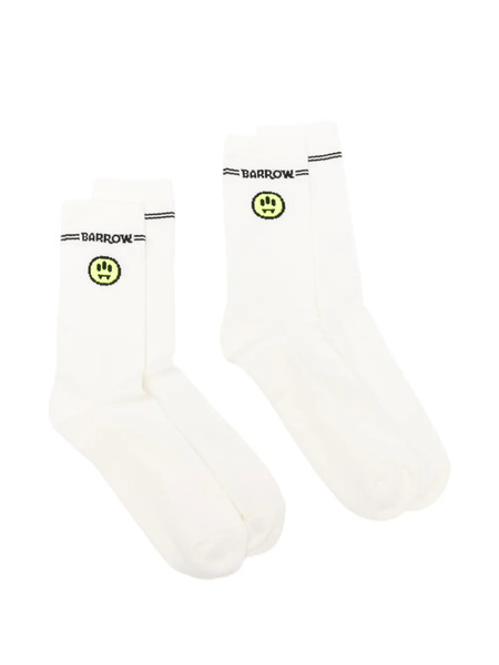  Barrow Smiley Graphic Socks - Neutrals 