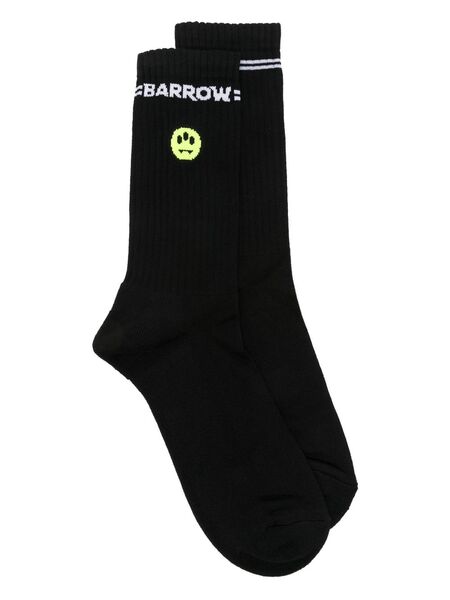  Barrow Stripe-detail Socks - Black 