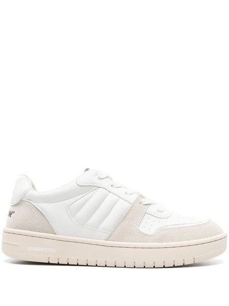  Barrow Switch Leather Sneakers - White 