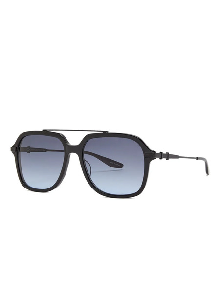  Barton Perreira D. Ellis Pilot-frame Sunglasses - Black 