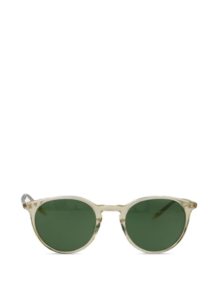  Barton Perreira Princeton Round-frame Sunglasses - Neutrals 