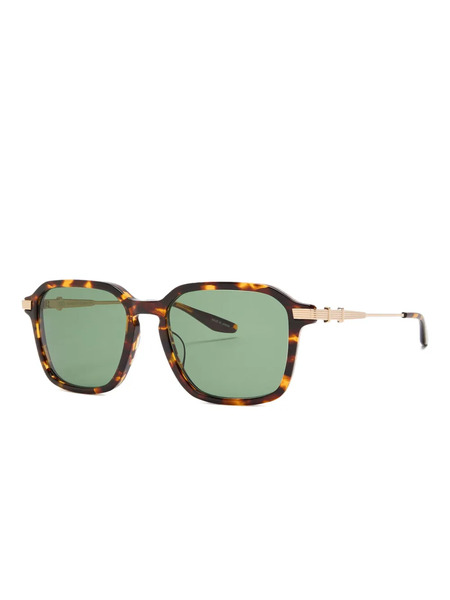  Barton Perreira Square-frame Sunglasses - Brown 