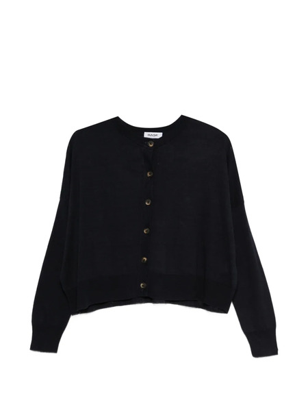  Base Buttoned Cardigan - Blue 