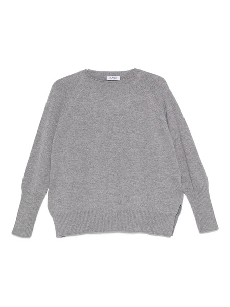  Base Raglan-sleeve Sweater - Grey 