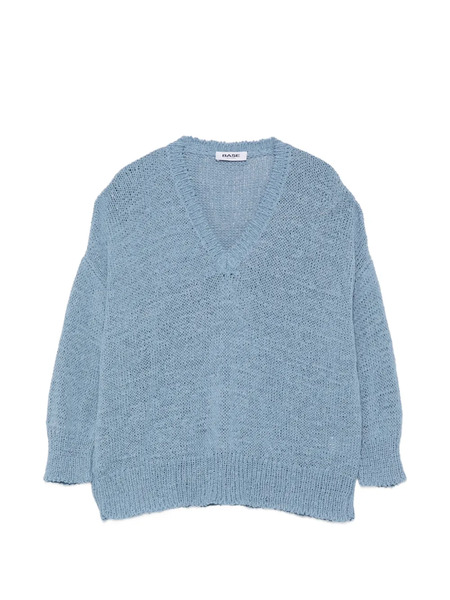  Base V-neck Sweater - Blue 