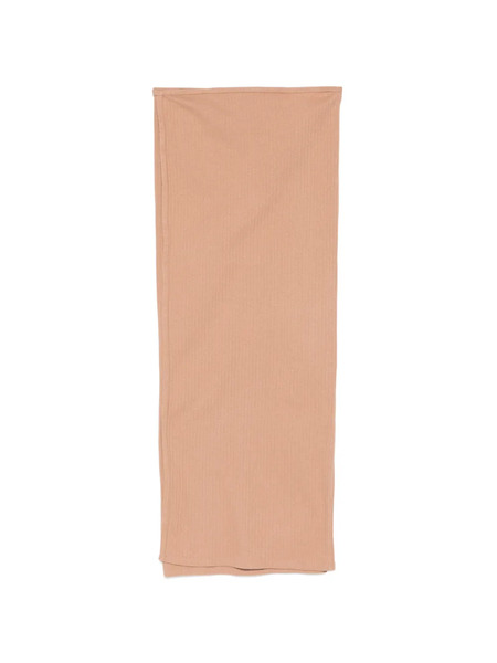  Baserange Ribbed-knit Maxi Skirt - Neutrals 