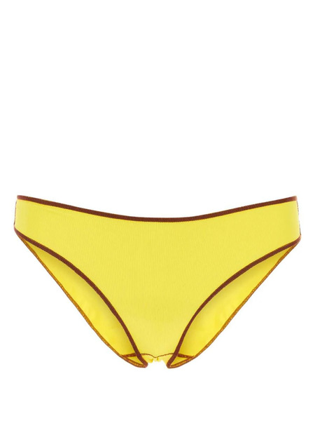  Baserange Vein Bikini Bottoms - Yellow 
