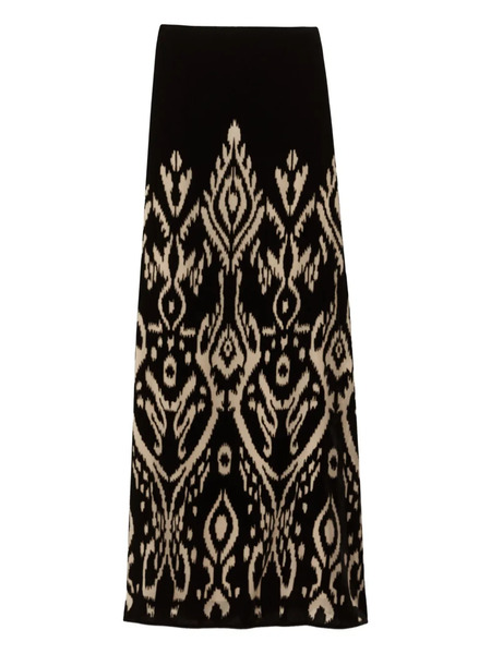  Ba&sh Alpha Patterned Skirt - Black 