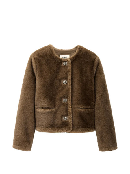  Ba&sh Basil Buttoned Jacket - Brown 