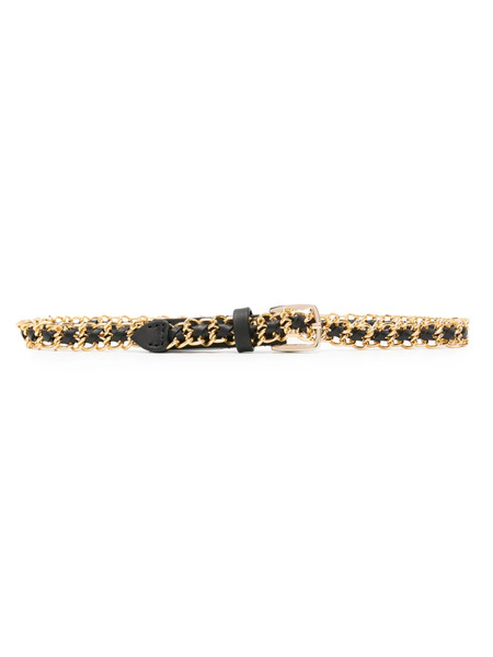  Ba&sh Brooke Chain-link Belt - Black 